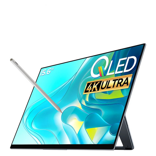 QLED 4K Portable Touch Monitor 60Hz 15.6 Inch