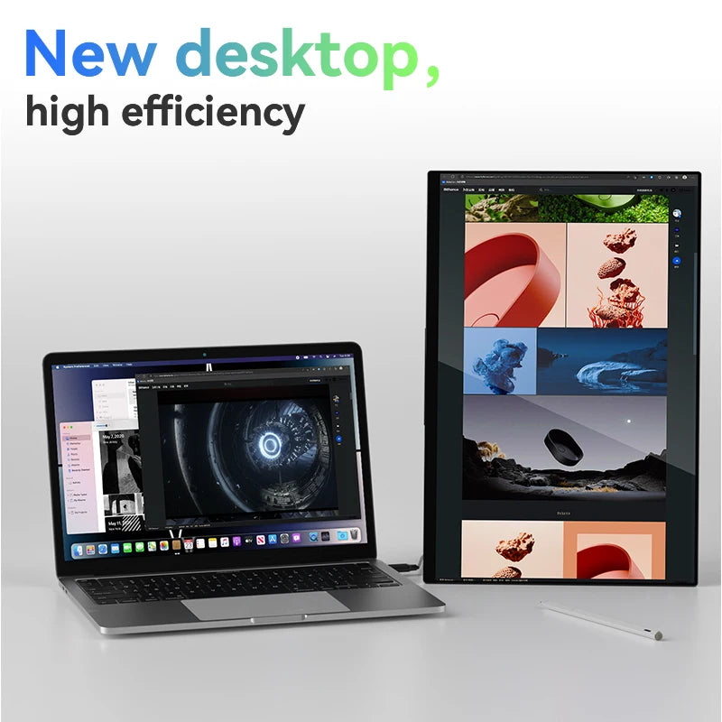 QLED 4K Portable Touch Monitor 60Hz 15.6 Inch