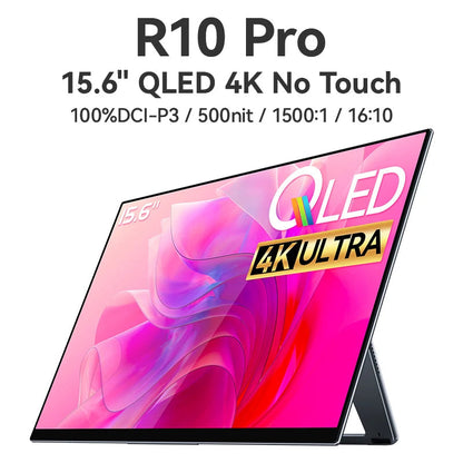 QLED 4K Portable Touch Monitor 60Hz 15.6 Inch