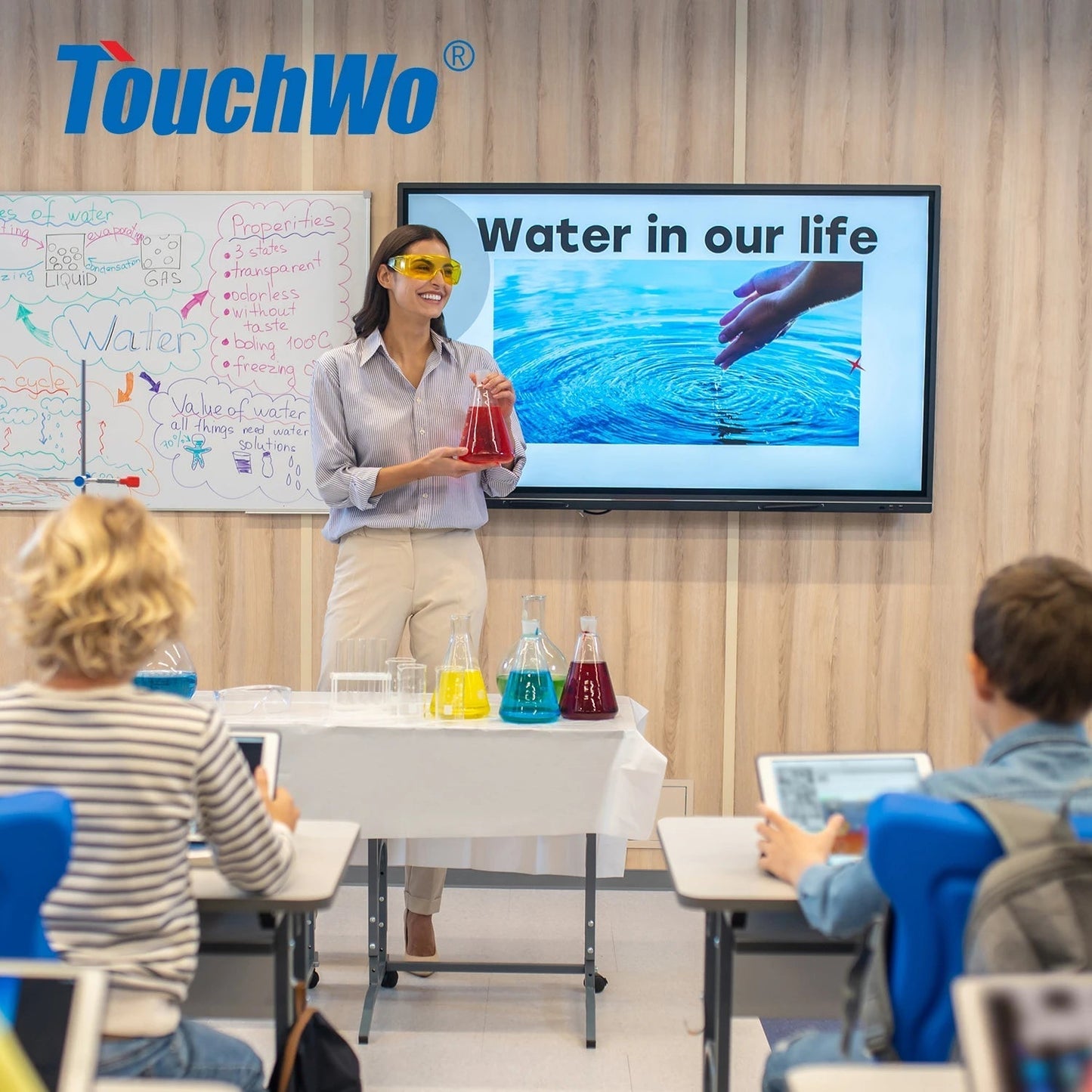 Interactive Whiteboard Touchscreen Monitor Full HD 60Hz 32, 43, 55, 65 Inch