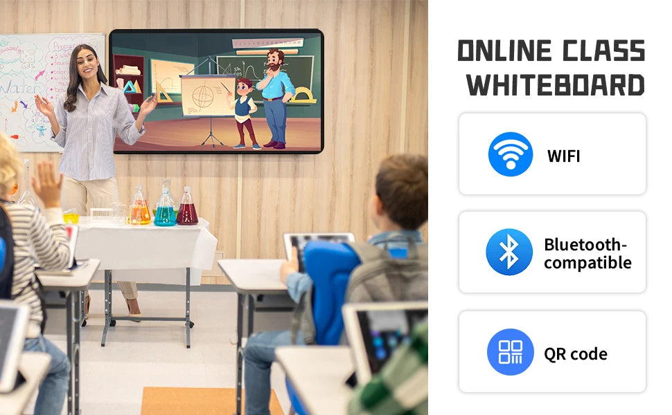 Interactive Whiteboard Touchscreen Monitor Full HD 60Hz 32, 43, 55, 65 Inch