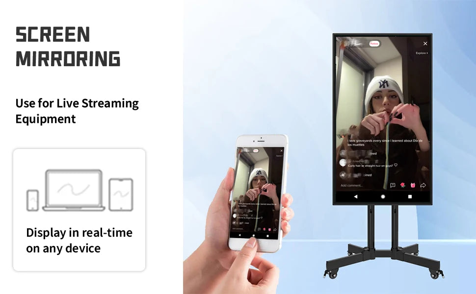 Interactive Whiteboard Touchscreen Monitor Full HD 60Hz 32, 43, 55, 65 Inch