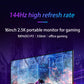 2560x1600p Portable Touch Screen Gaming Monitor 144hz 16 Inch