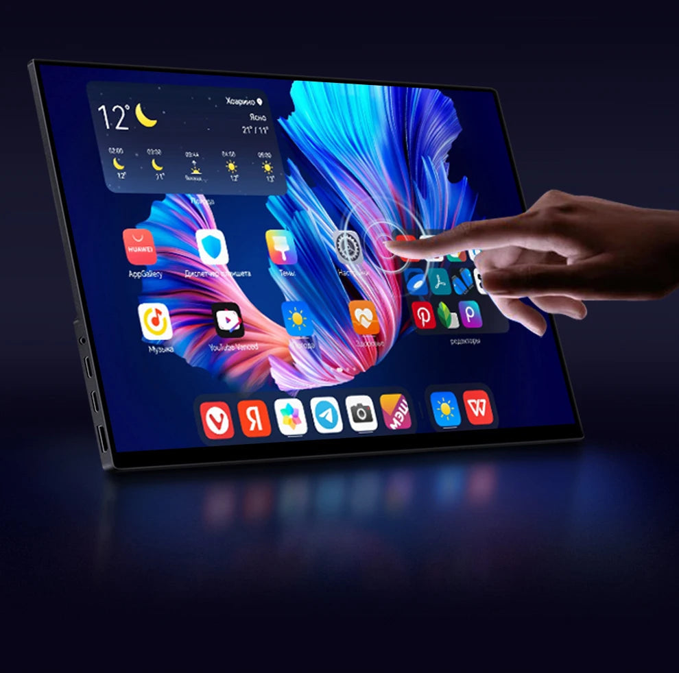 2560x1600p Portable Touch Screen Gaming Monitor 144hz 16 Inch