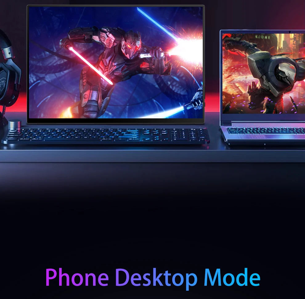 2560x1600p Portable Touch Screen Gaming Monitor 144hz 16 Inch