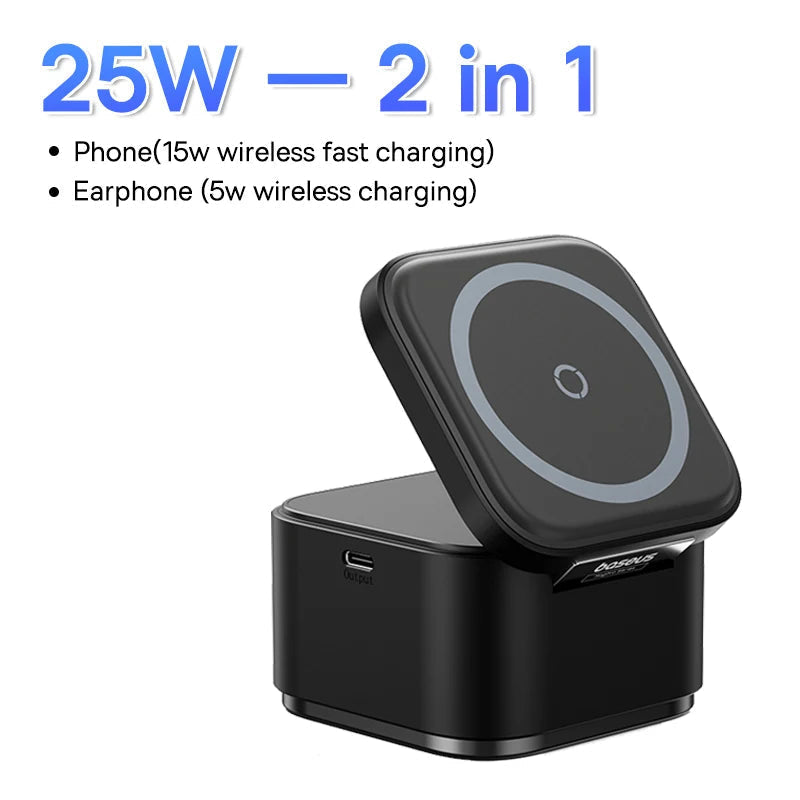 3 in 1 Magnetic Wireless Charging Station