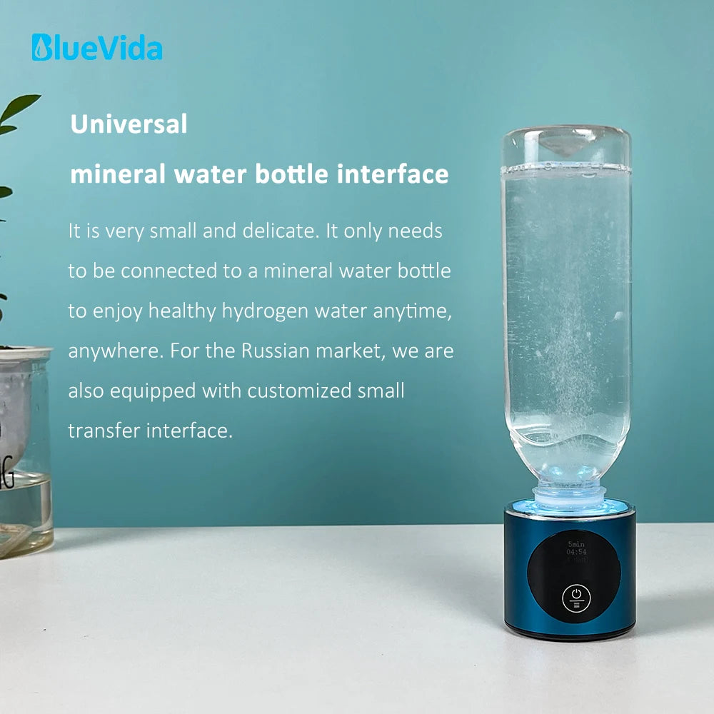 Hydrogen Water Generator Nano Tech With H2 Inhale Device