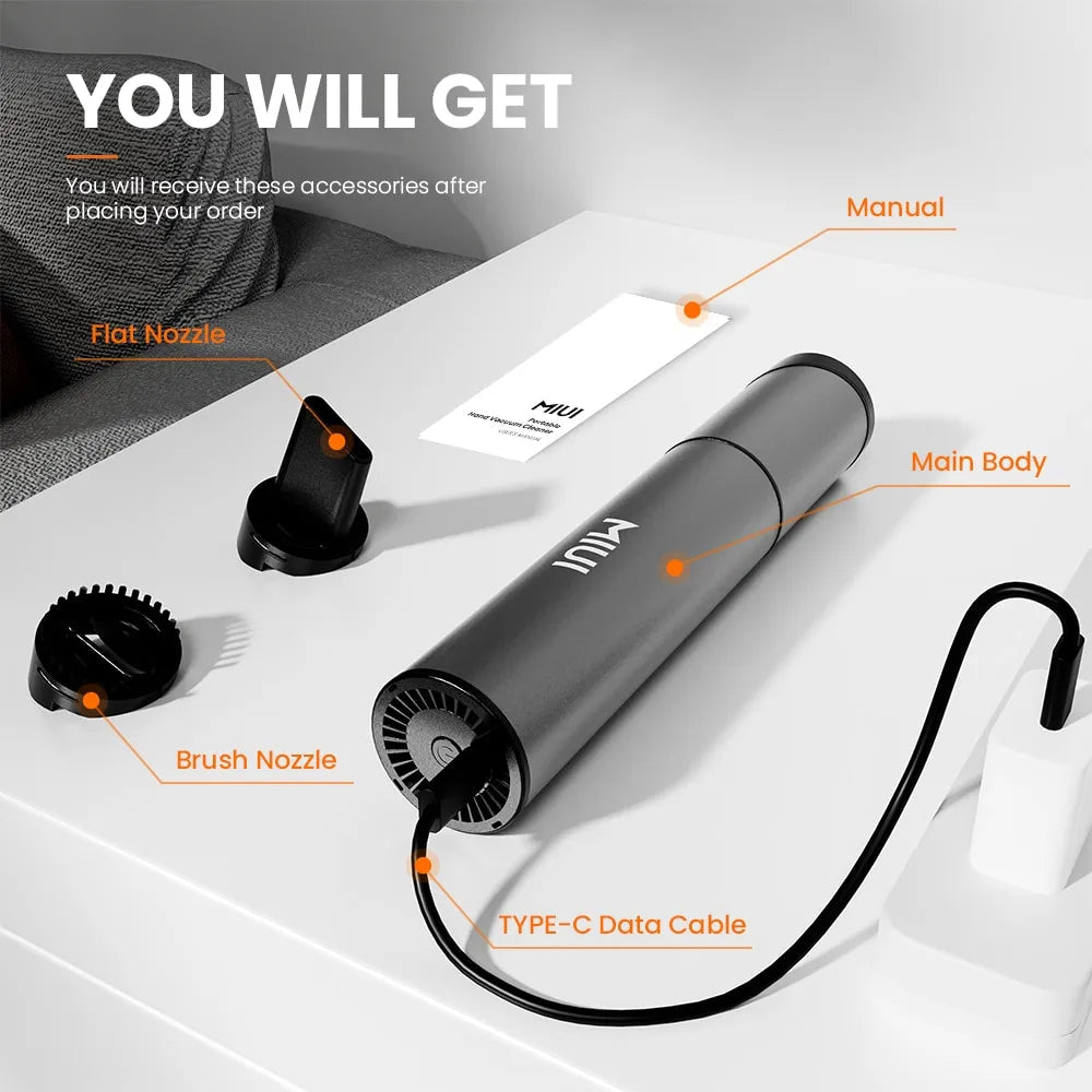 MIUI Mini Portable Vacuum Cleaner
