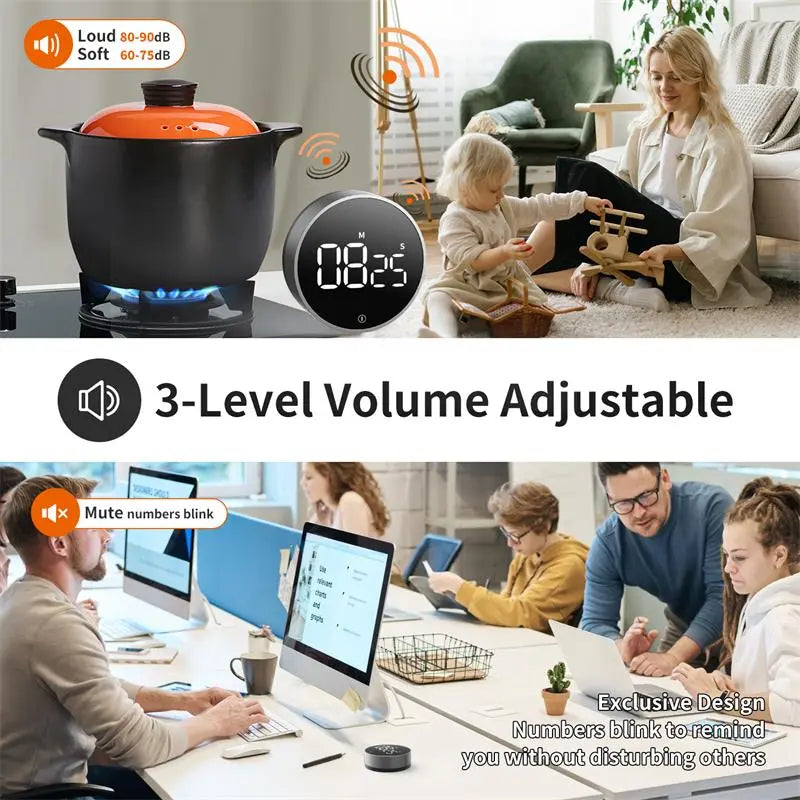 Magnetic Productivity Timer