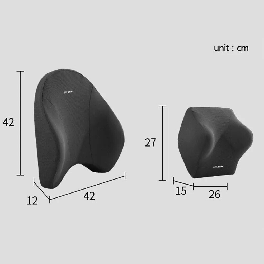 Lumbar & Headrest Support Set