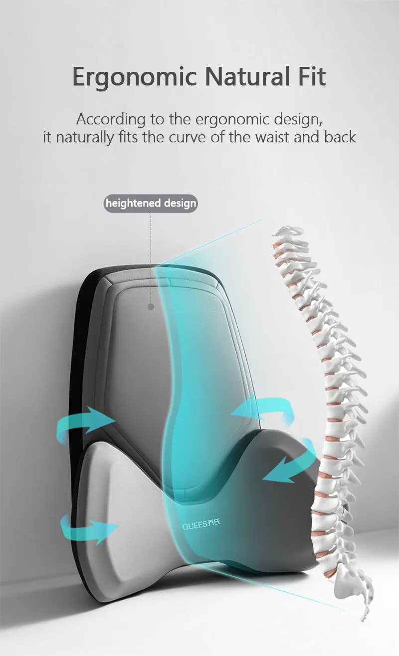 Lumbar & Neck Support Pillow
