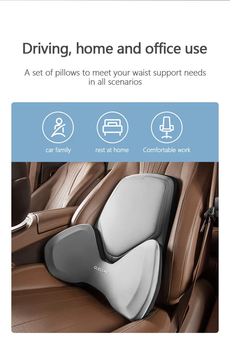 Lumbar & Neck Support Pillow
