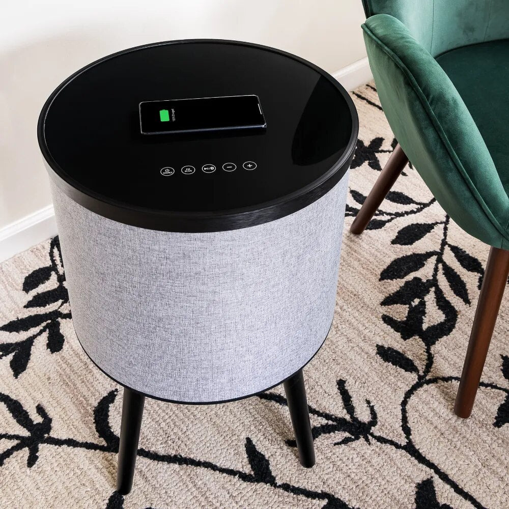 Wireless Charging End Table Speaker