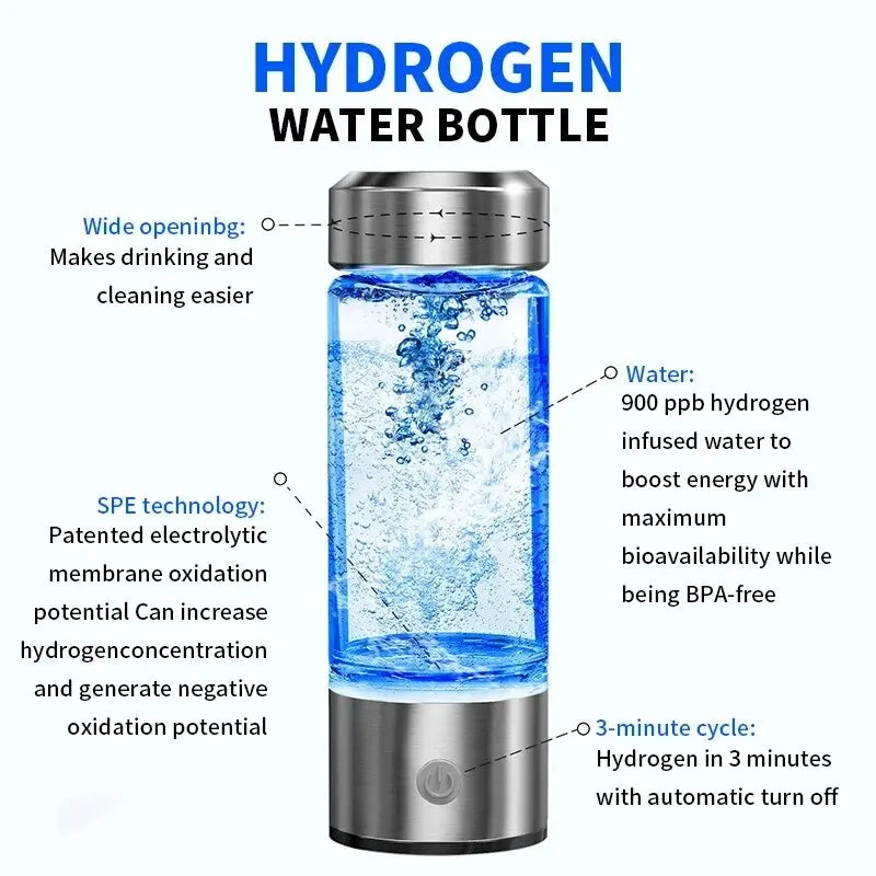 Portable Hydrogen Water Generator