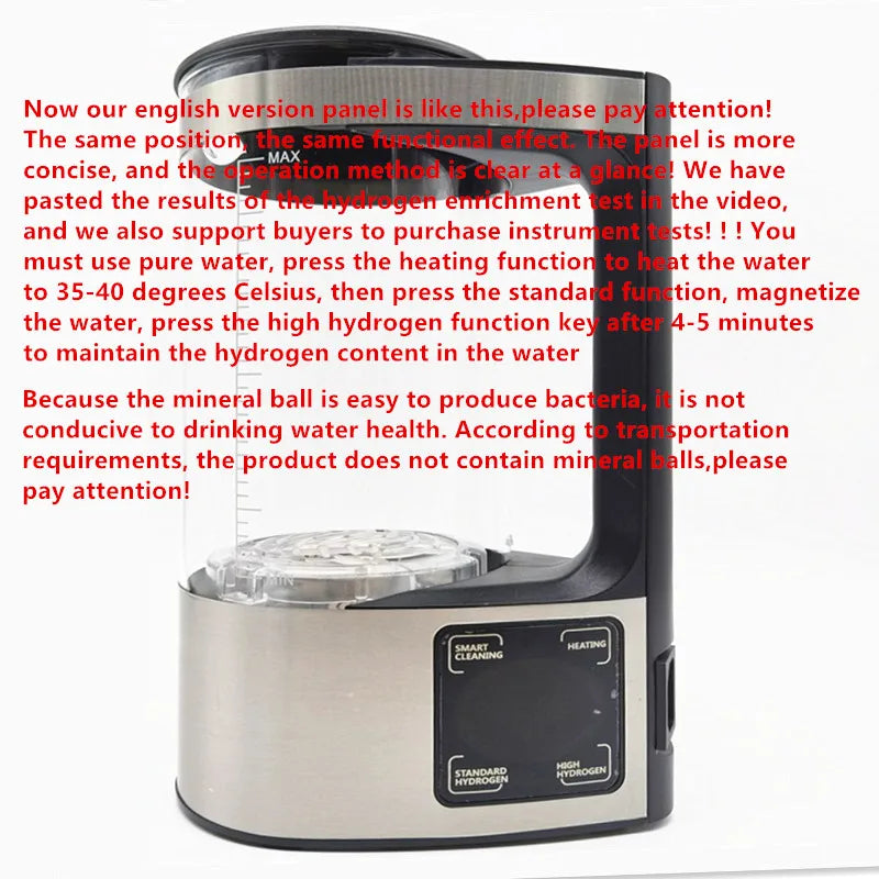 Hydrogen Rich Water Kettle