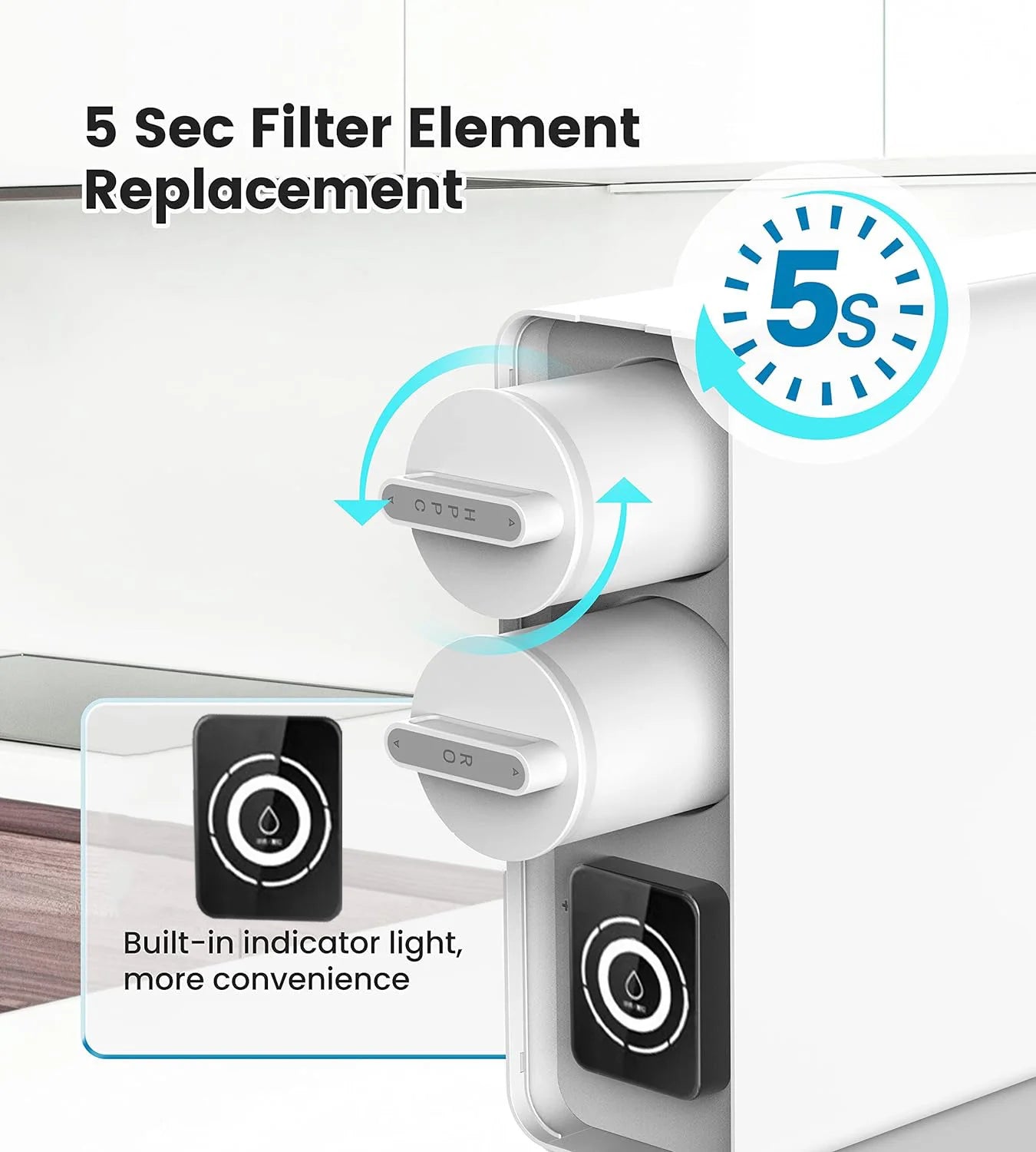 Ontulor 600GPD Reverse Osmosis Water Purifier