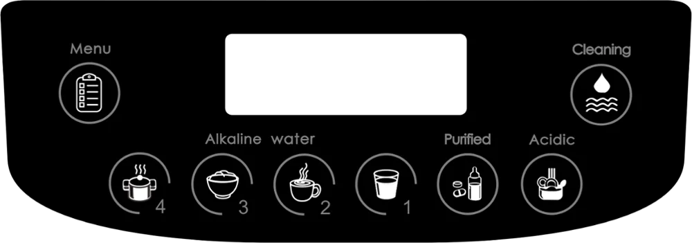 Water Ionizer Purifier Machine PH4.5-10.5