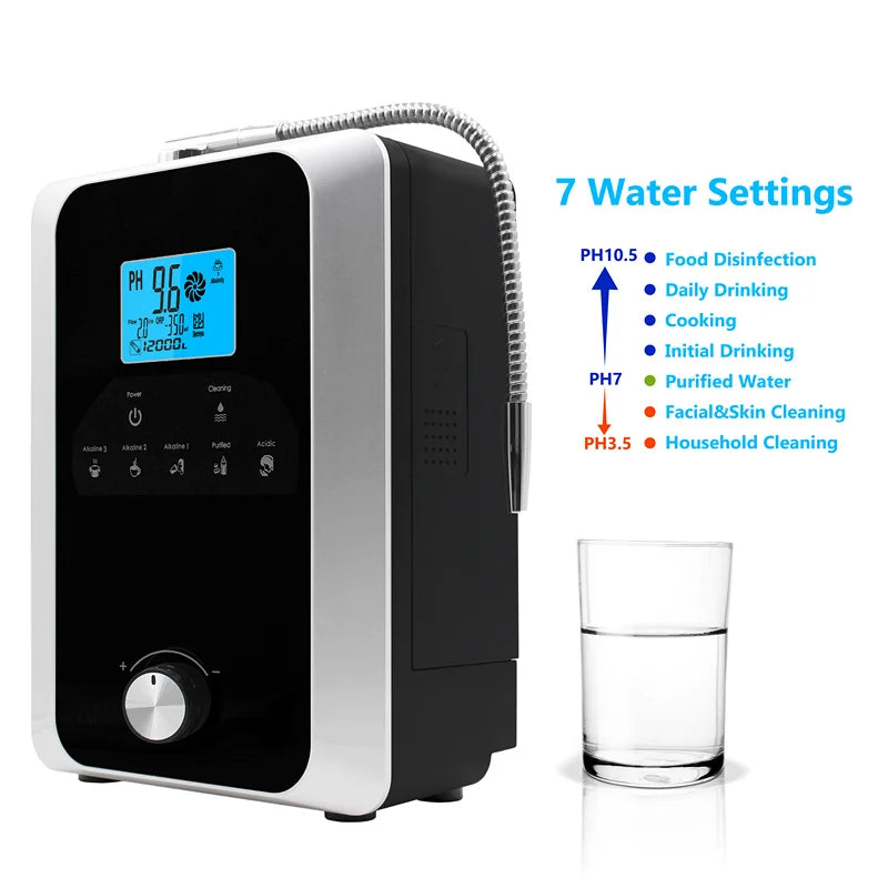 Water Ionizer pH 3-11.0 Alkaline