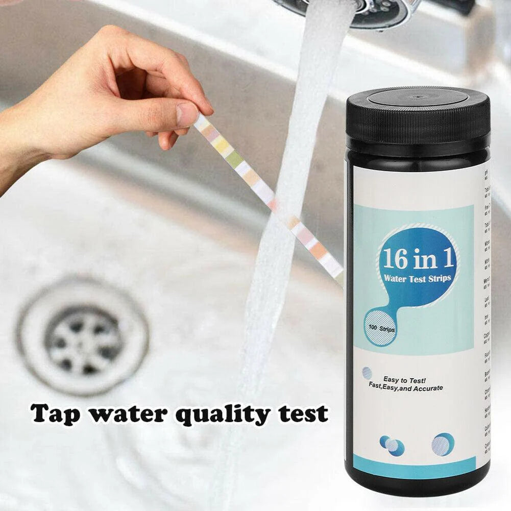 50x 16In1 Drinking Water Test Kit Strips