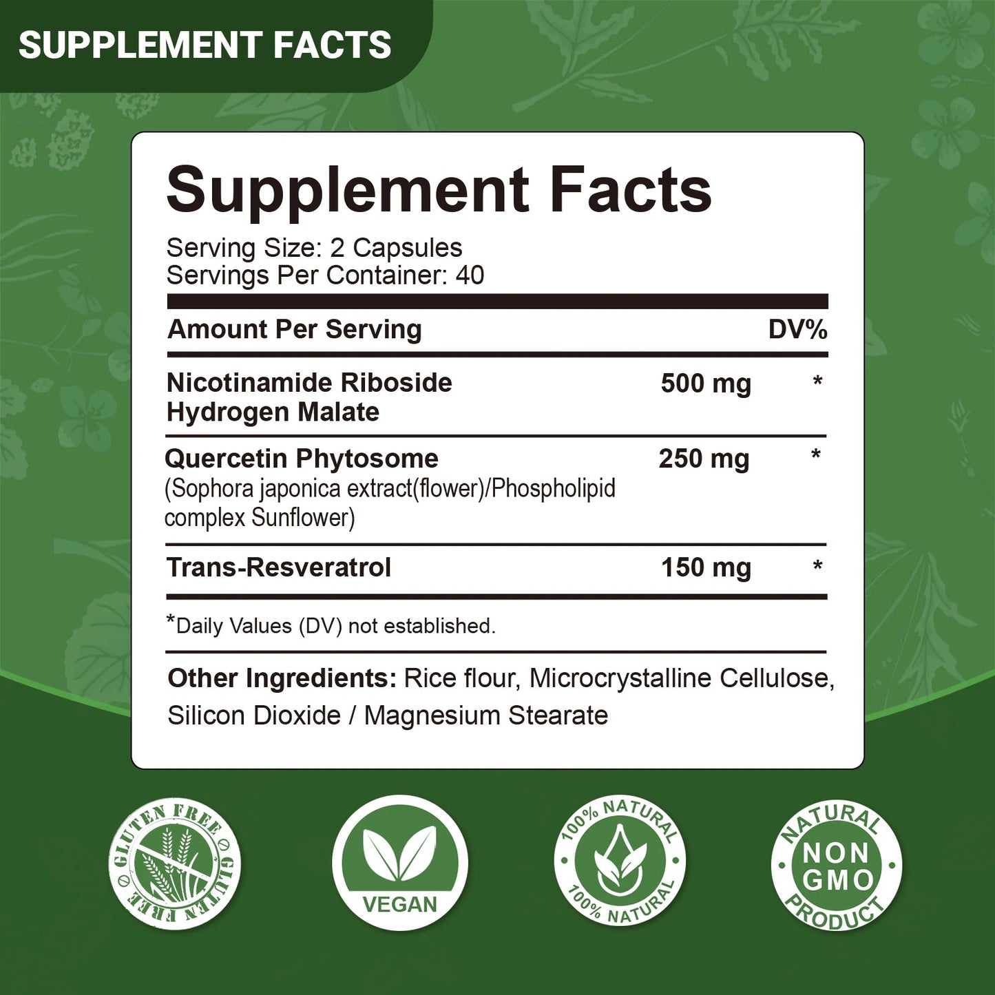 Nicotinamide Riboside + Resveratrol