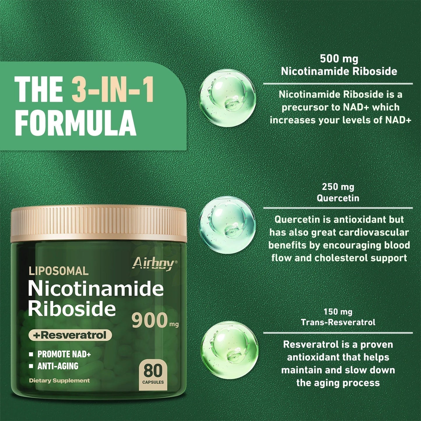 Nicotinamide Riboside + Resveratrol