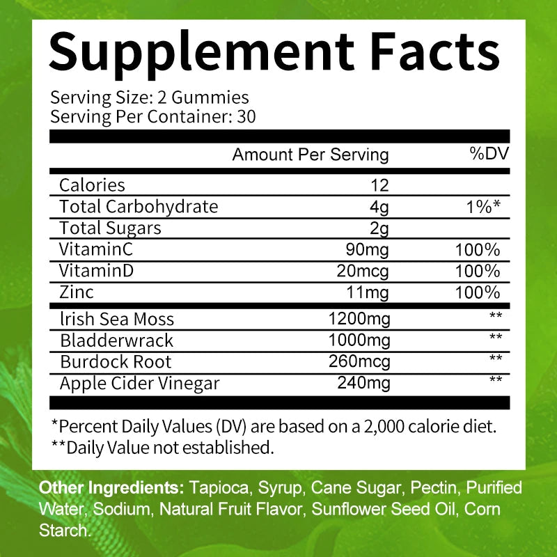 Sea Moss Gummies