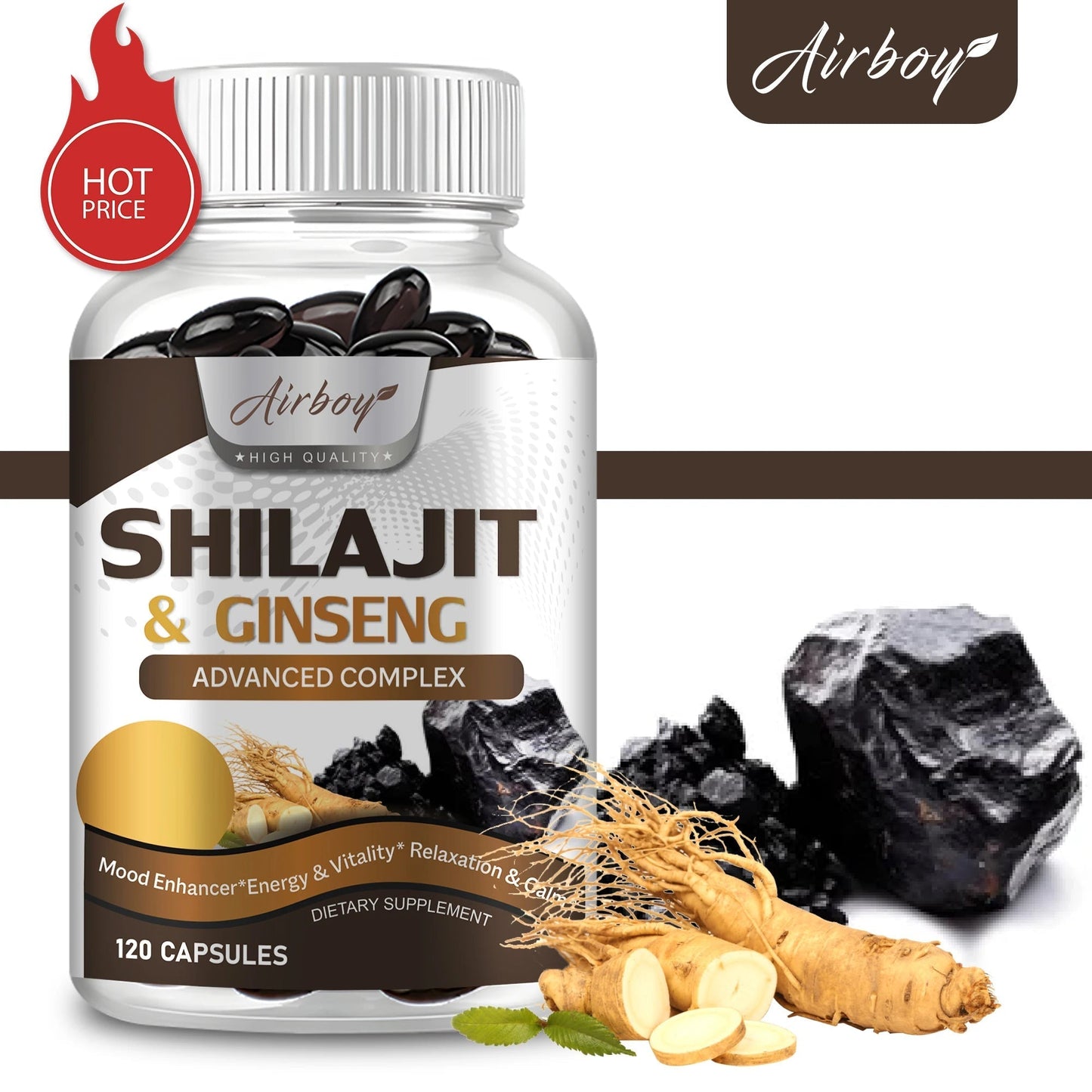 Shilajit & Ginseng Supplement