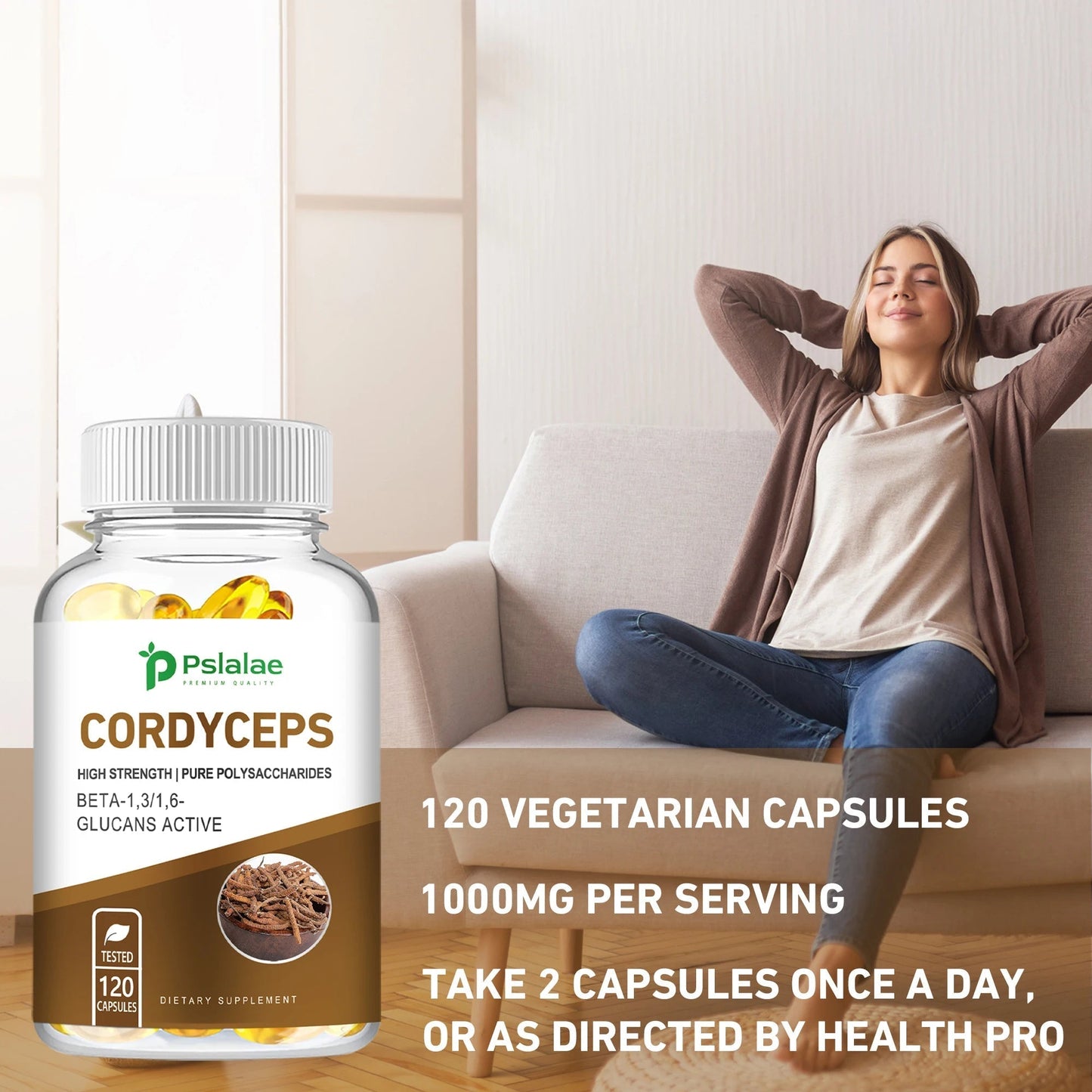 Cordyceps 120 Capsules