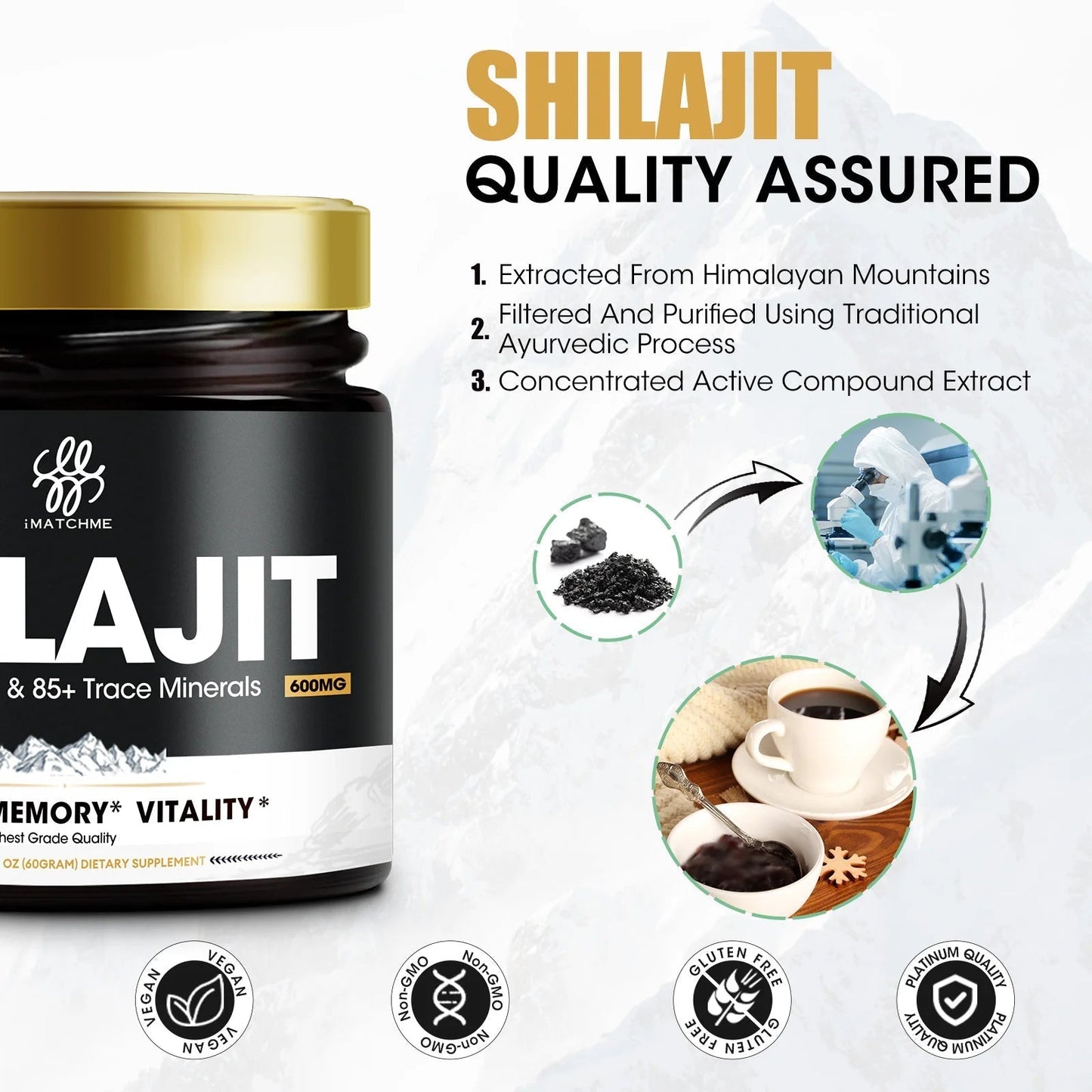 Natural Shilajit Resin