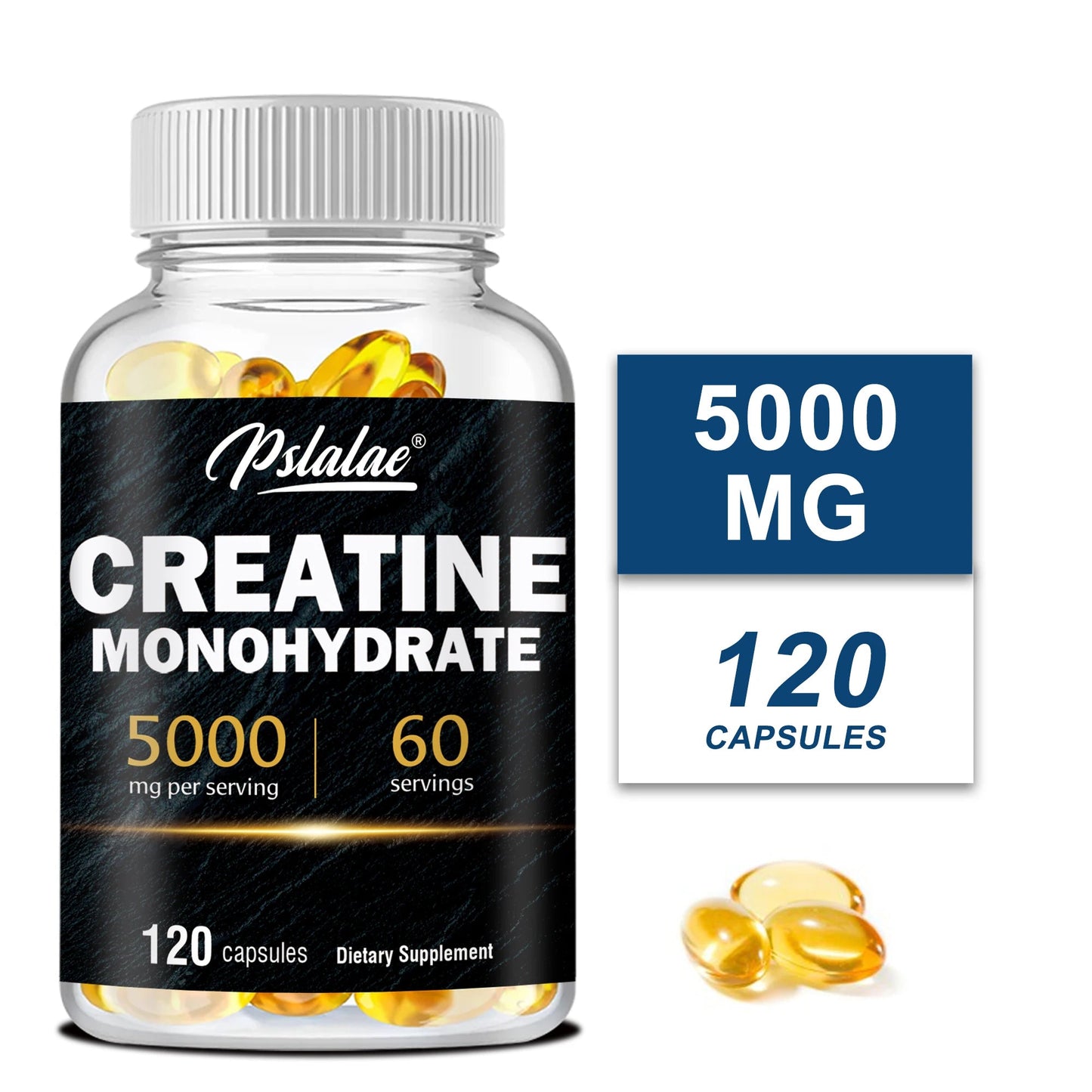 Creatine Monohydrate 120 Capsules
