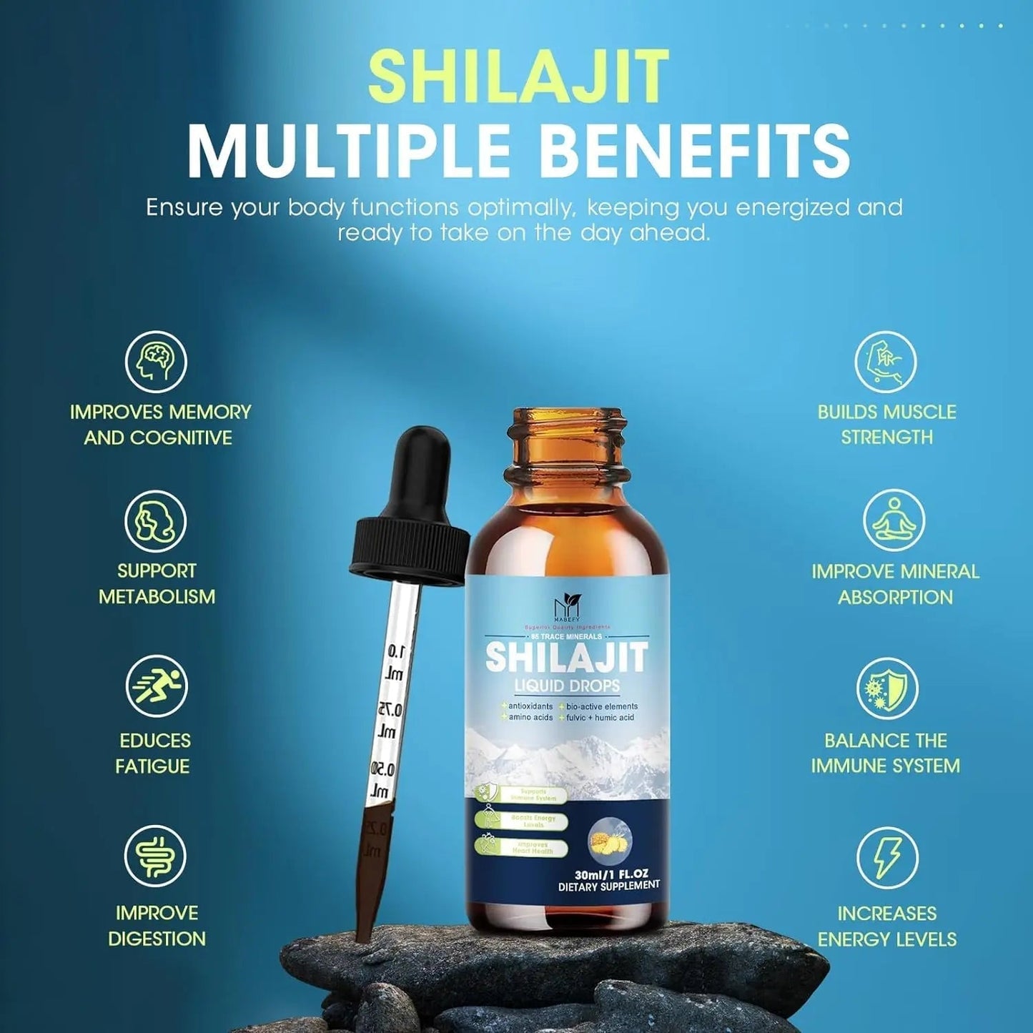 Pure Himalayan Shilajit Liquid