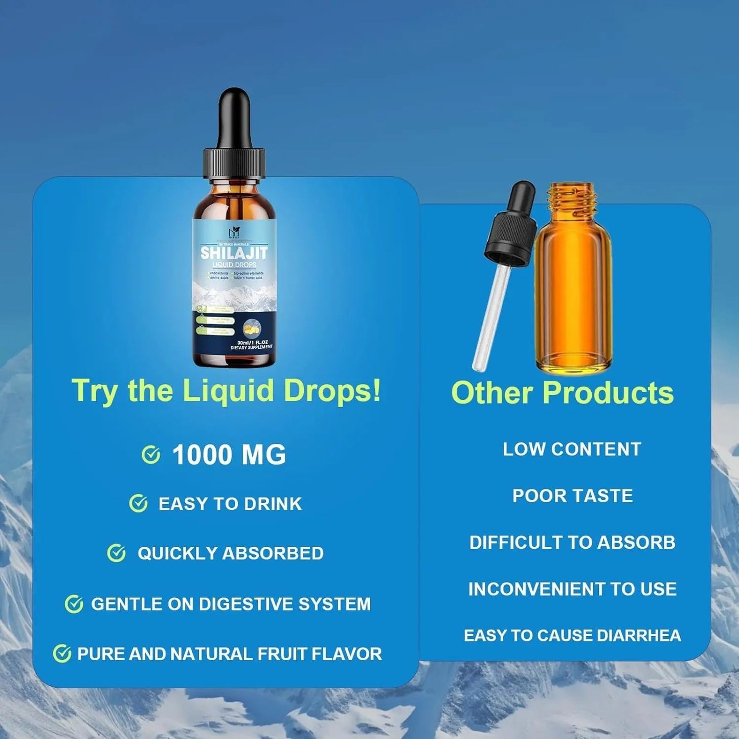 Pure Himalayan Shilajit Liquid