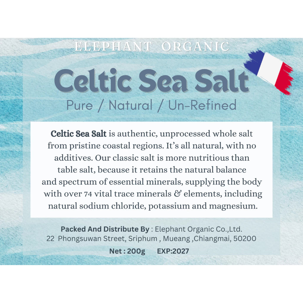 100% Natural Pure Celtic Sea Salt