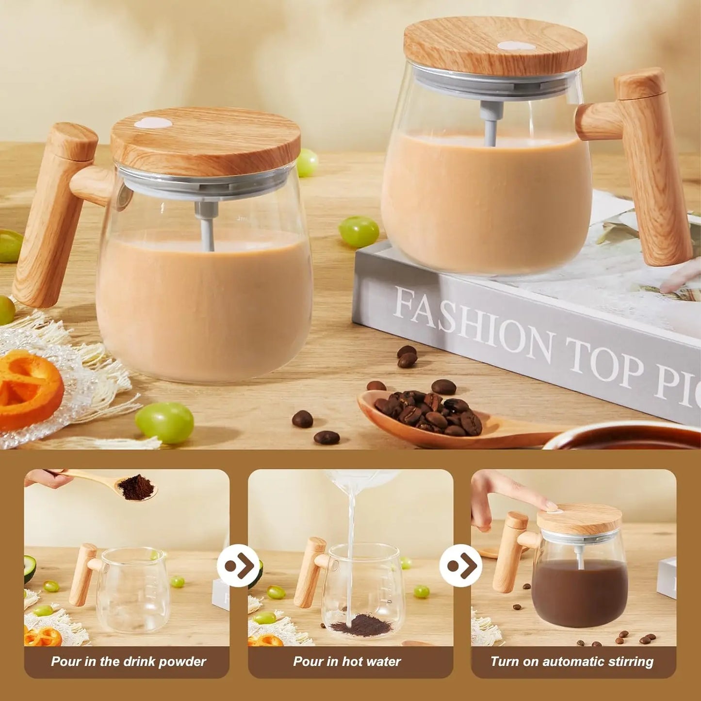 400ml Self-Stirring Coffee Mug