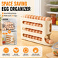 Roll-Down Refrigerator Egg Organizer
