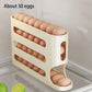 Roll-Down Refrigerator Egg Organizer