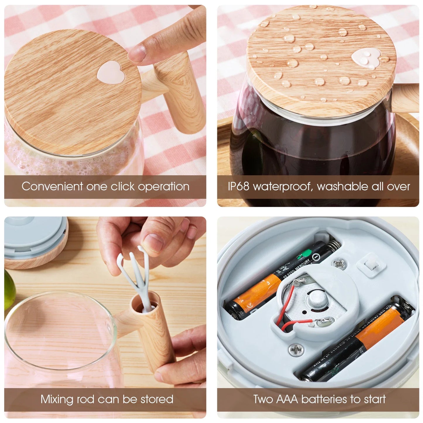 400ml Self-Stirring Coffee Mug
